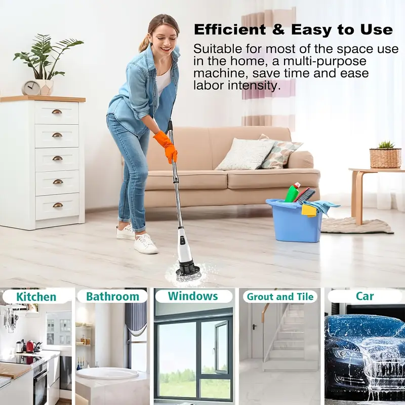 9in1 Electric Spin Scrubber