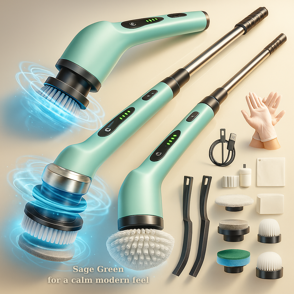 9in1 Electric Spin Scrubber